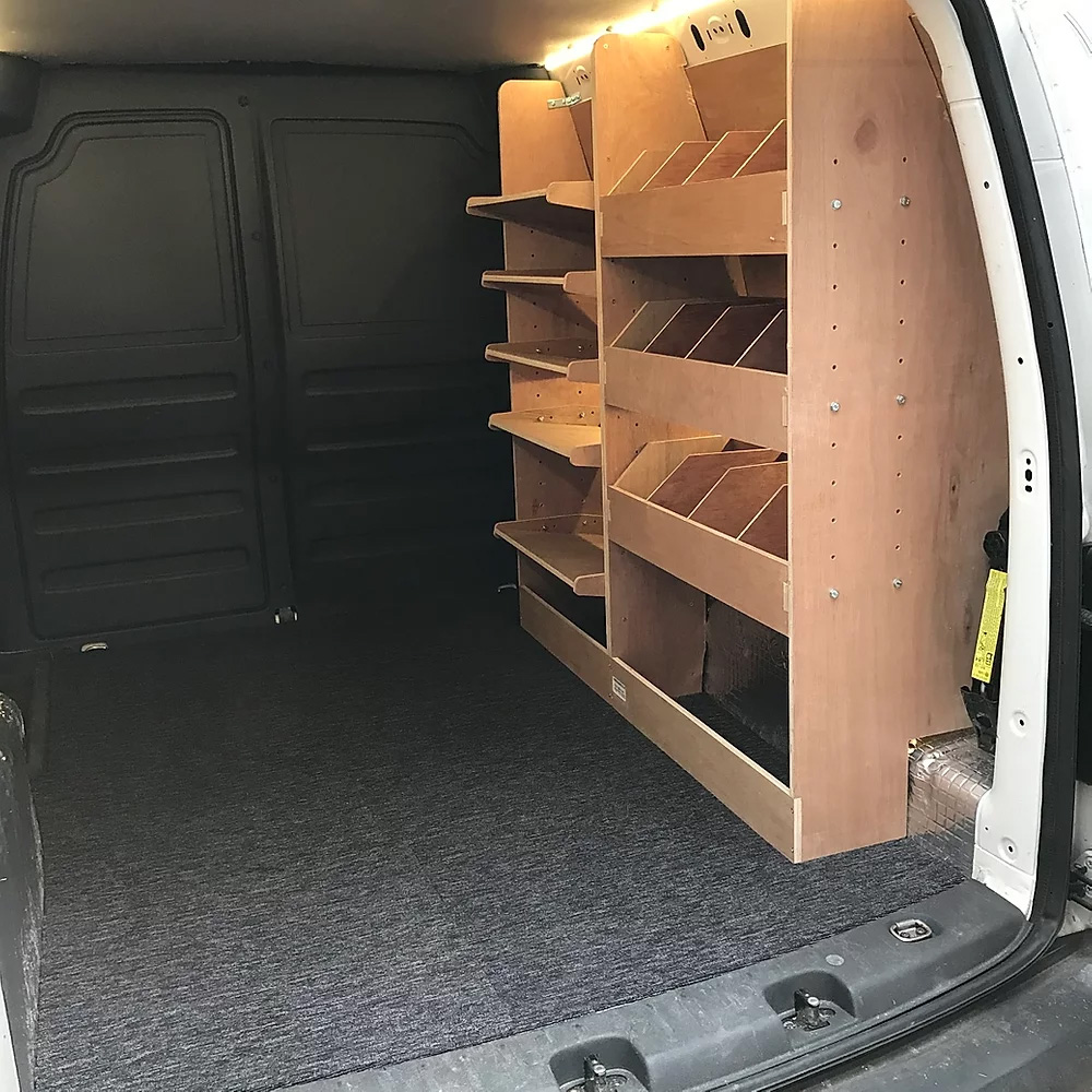 VW Caddy Van Racking SWB Full Driver Side