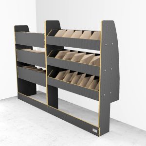 Van Racking for 2021 VW Caddy Cargo Maxi Side Load Door (Ford Connect 2024 L2)