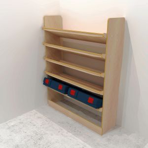 Drill box / Power tool box (1000mm) plywood storage rack