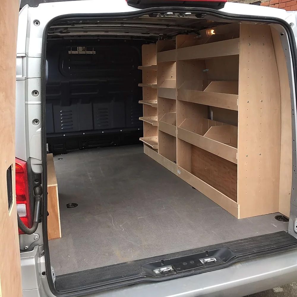 Mercedes Vito Long 2014 Van Rack & Tool box storage