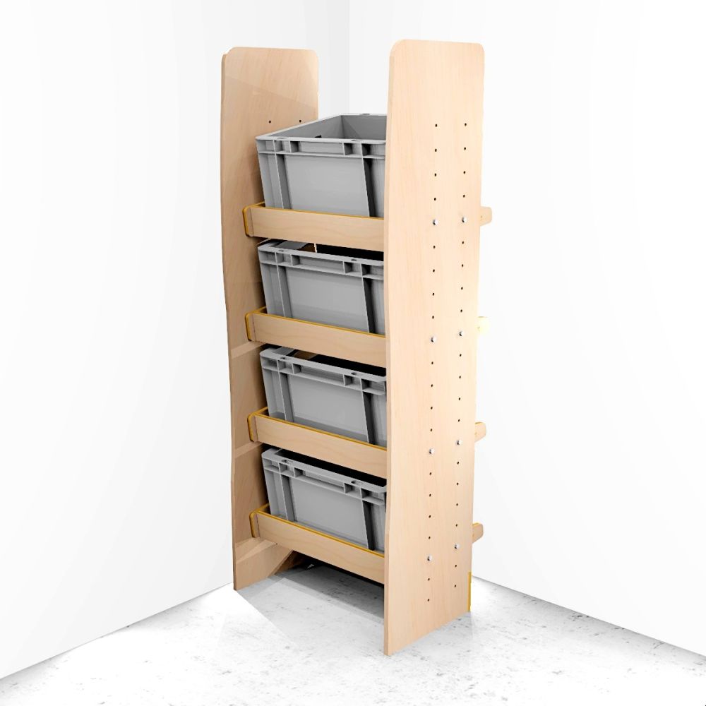 Euro container Rack – Single