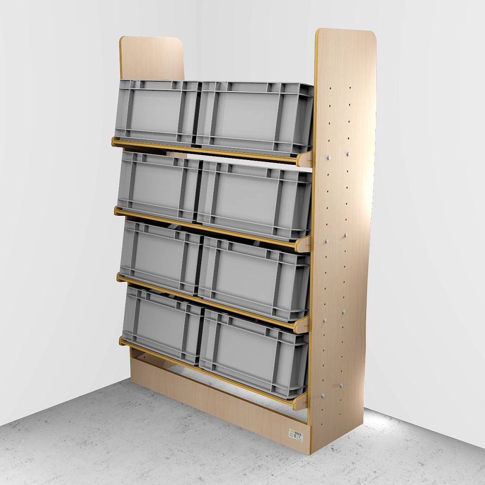 Euro container Rack – Twin