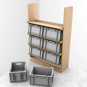 Euro container Rack – Twin